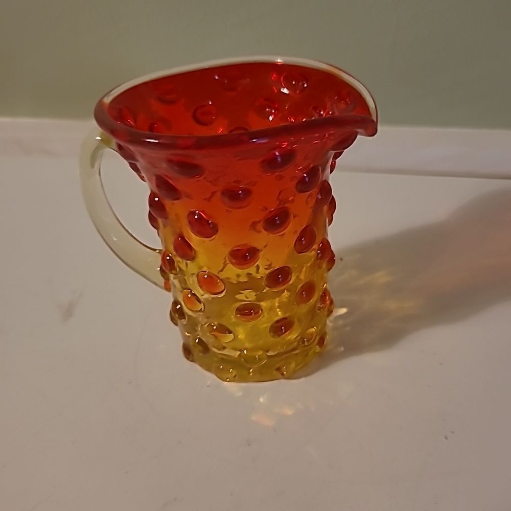 Vintage Fenton Creamer Pitcher